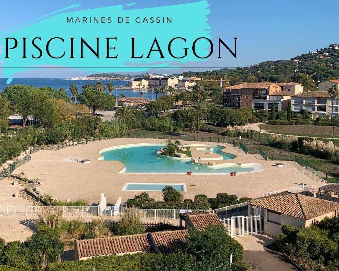 Le Ptit Olivier Piscine - Plage Gassin Exteriör bild