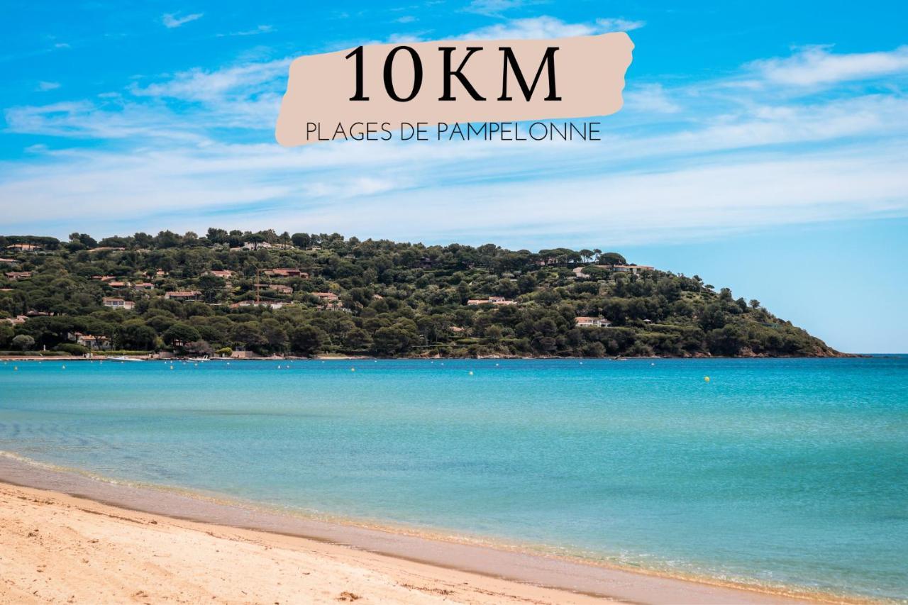 Le Ptit Olivier Piscine - Plage Gassin Exteriör bild